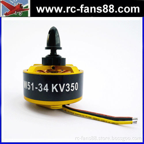 HL W51-34 350KV Outrunner Brushless Disk Type Motor for rc Multi-rotor (6S, 3Kg)